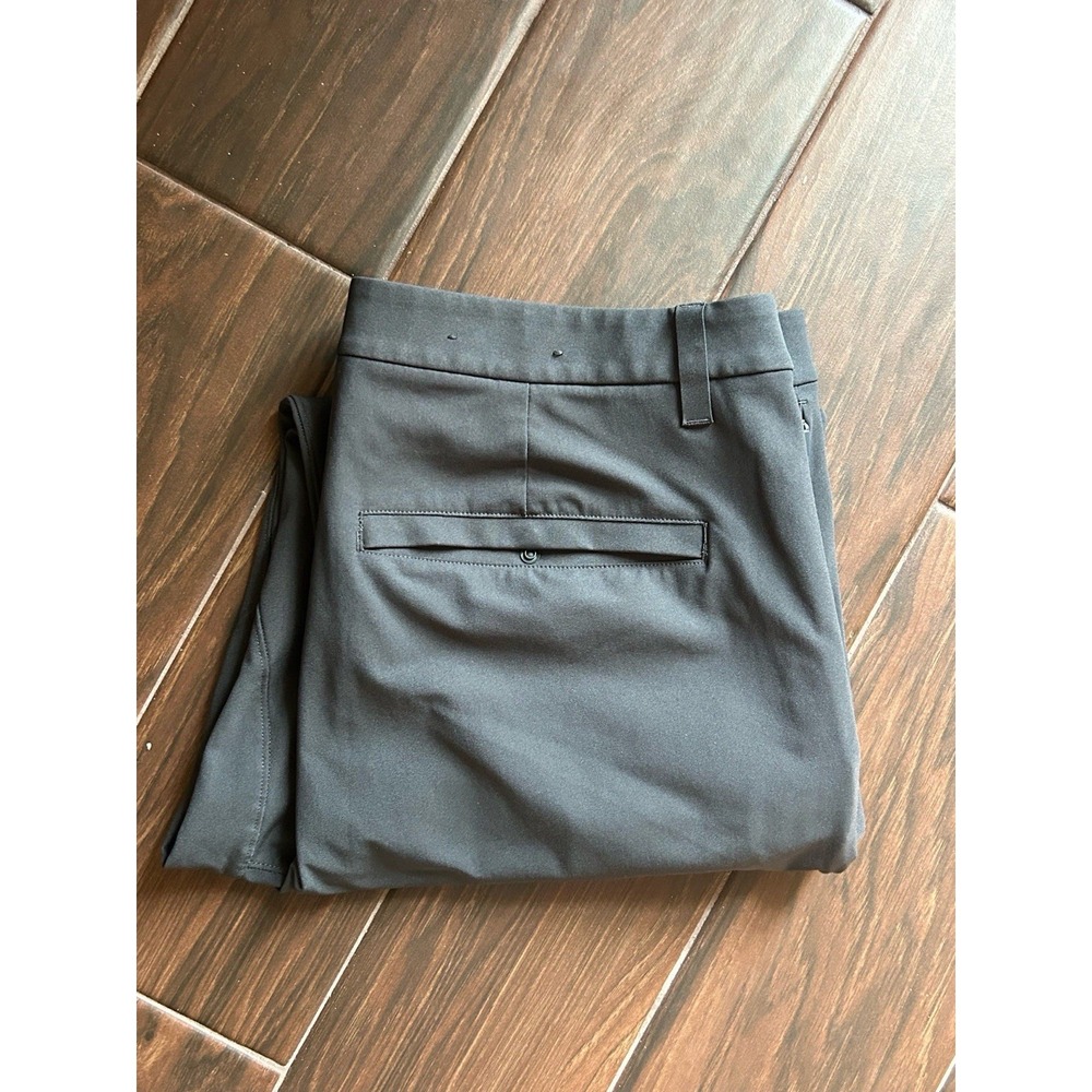 lululemon Commission Men's Grey  34x28 Slim Tapered Chino Pants Stretch V-5